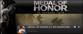 Medal of Honor à l'EA Showcase - Article Fr
